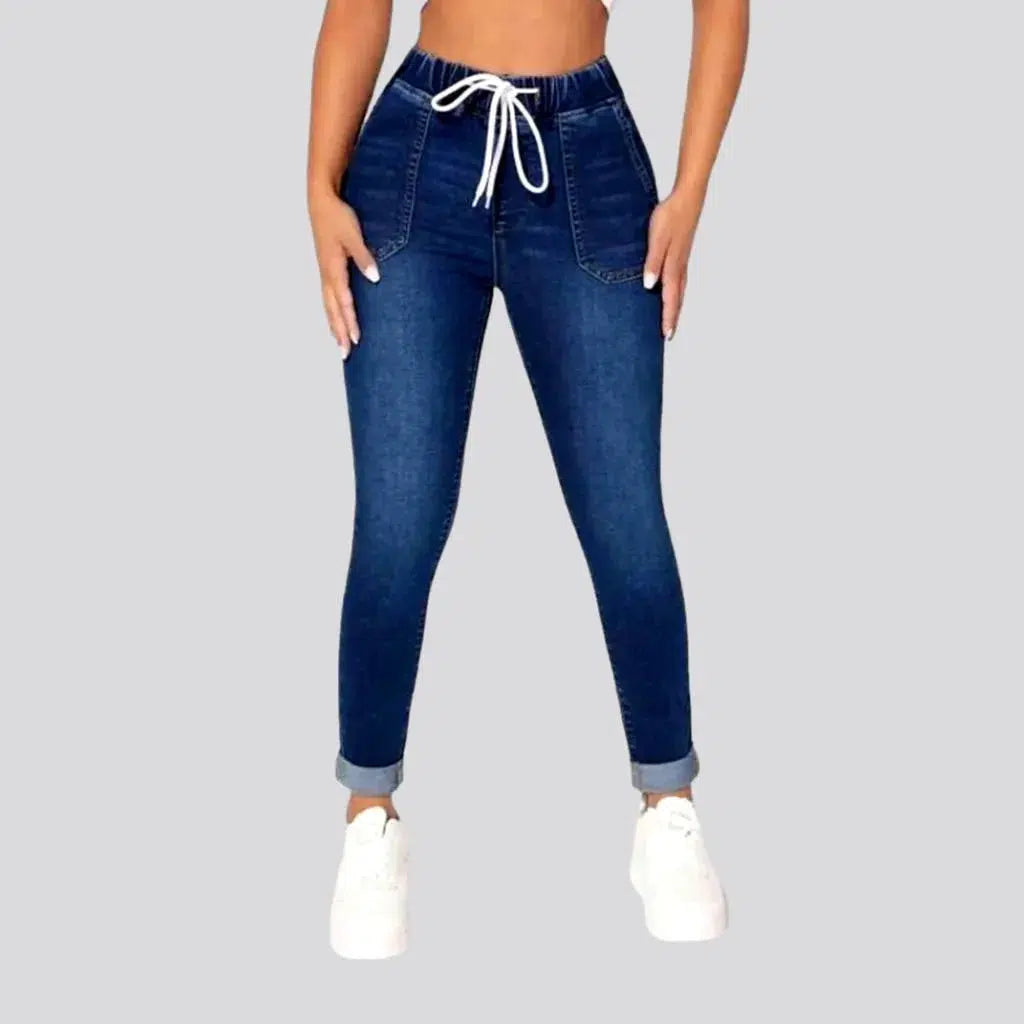 Casual joggers women's denim pants | Jeans4you.shop